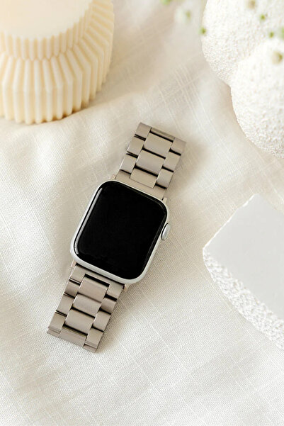 PSGT Watch Uyumlu ( 38/40/41MM) Ve Seri10 ve 11(42MM) Paslanmaz Çelik Modernfit