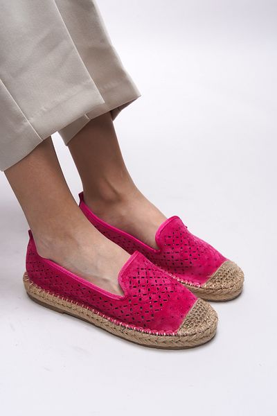 Riccon Fuchsiová dámská Espadrille Iohnalyn 00121