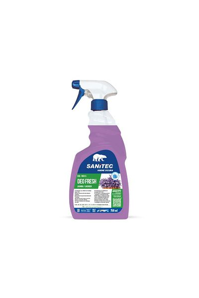 SANITEC Room air freshener with spray, Lavender, 750 ml Deo Fresh, Sanitec