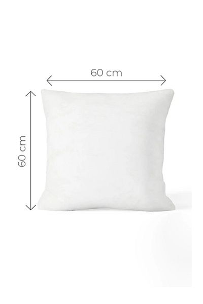 ROKFAB 60 X 60 Pillow, Filled Cushion Insert, Cushion Cover Inner Pillow 600 Gr.