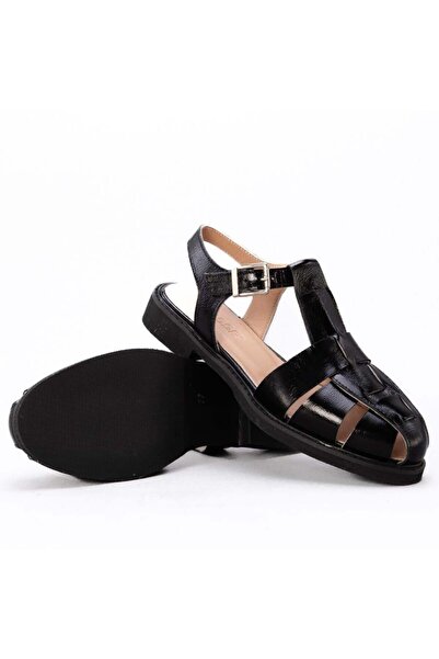 Gusse Merlotte Women's Genuine Patent Leather Babet K151116-3