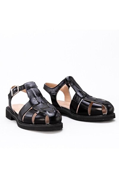 Gusse Merlotte Women's Genuine Patent Leather Babet K151116-3