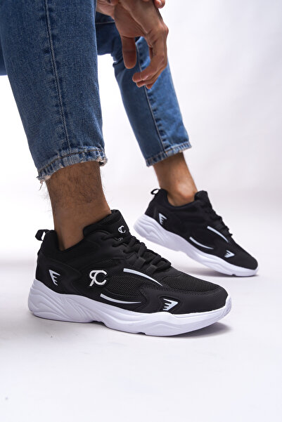 Riccon Unisex tenisky Niknaith 0012725, černo-bílé