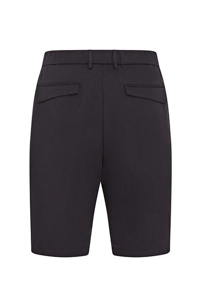 PAUL&SHARK Men's Normal Waist Pleated Short Black Swim Shorts 25414078 -011