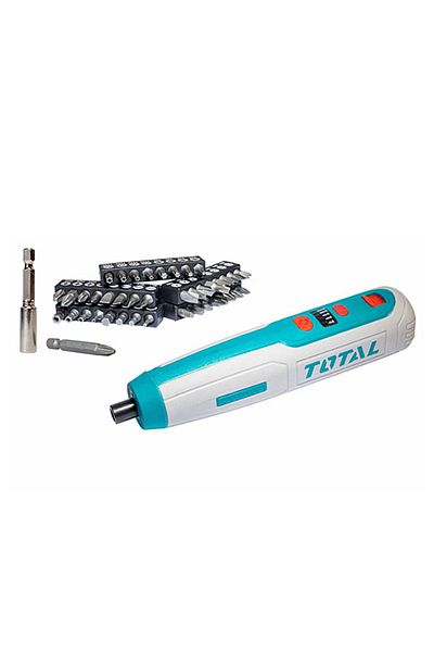 TOTAL Lithium-Ion Cordless Screwdriver 4V