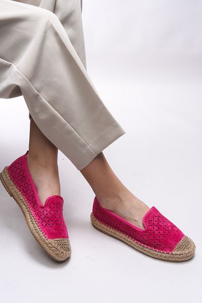 Riccon Fuchsiová dámská Espadrille Iohnalyn 00121