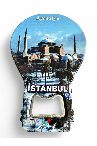 GALATA GIFT Bottle Opener Opener Magnet Balloon Shaped Istanbul Hagia Sophia Decorative Soda Soda Opener