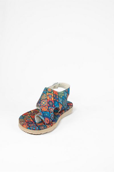 DAXİS Sportwear Company Women's Patterned Flip Flop Buckle Sandals
