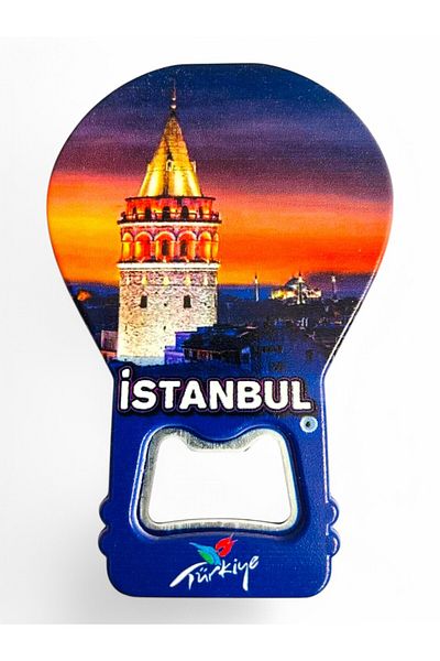 GALATA GIFT Gazographing Magnesium Bottle Angle - Galata Tower Shaped
