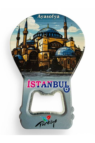 GALATA GIFT Bottle Opener Opener Magnet Balloon Shaped Istanbul Hagia Sophia Decorative Soda Soda Opener