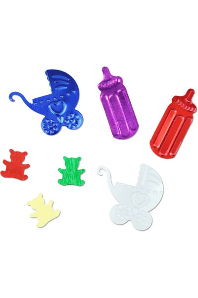 Meyco Baby Confetti Set, Assorted Colors, 20 Gr, Art & Craft Accessories For Children