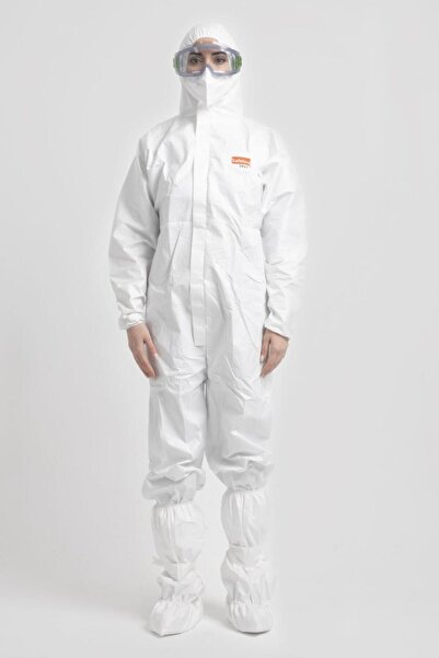 SAFETOUCH بدلة تي بي 63 للاستخدام مرة واحدة