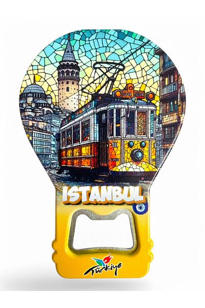 GALATA GIFT Gazographing Magnesium Bottle Angle - Galata Tower Shaped