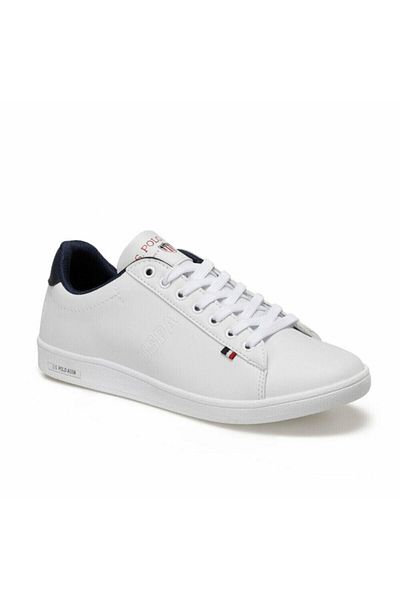 U.S. Polo Assn. Franco White Men's Sneaker Shoes 100249743   Walking Shoes