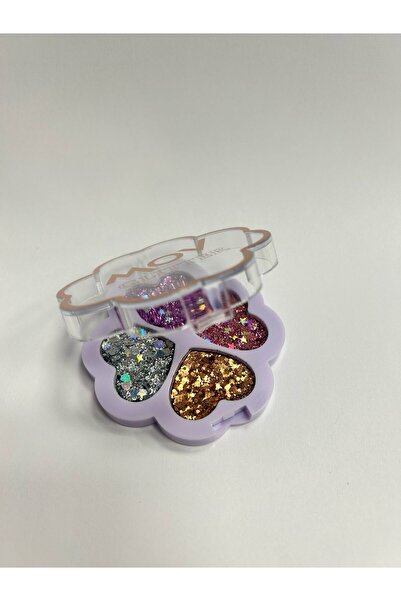 MOV Glitter Yonca Far Paleti | Yüksek Pigmentli Işıltılı Makyaj