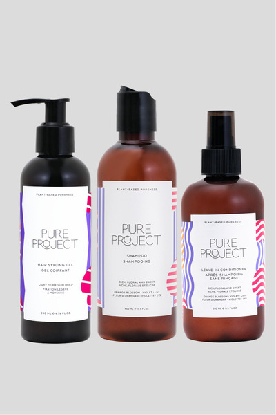 Pure Project Saç Bakım & Şekillendirme Seti - 3 Ürün Birlikte