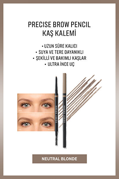 BOBBI BROWN Precise Brow Pencil Kaş Kalemi - Neutral Blonde