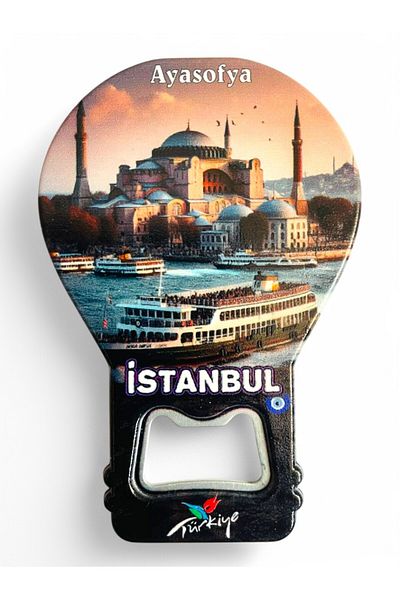 GALATA GIFT Bottle Opener Opener Magnet Balloon Shaped Istanbul Hagia Sophia Decorative Soda Soda Opener