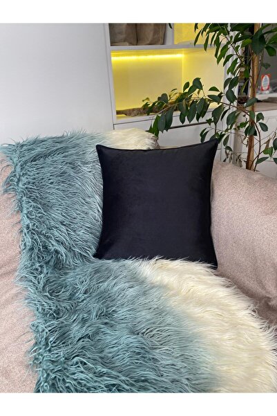 Home كيرلين كيس 2 قطعة 45*45 قماش مخملي أسود