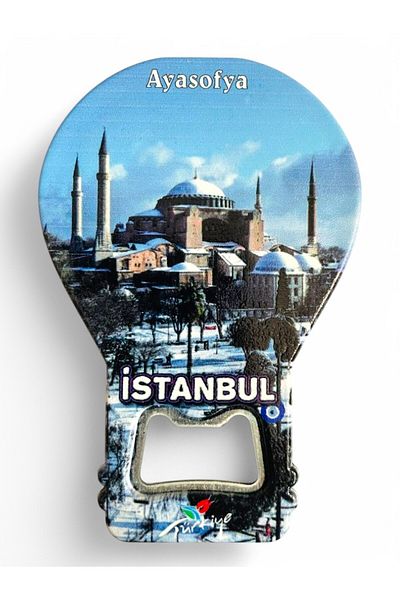 GALATA GIFT Bottle Opener Opener Magnet Balloon Shaped Istanbul Hagia Sophia Decorative Soda Soda Opener