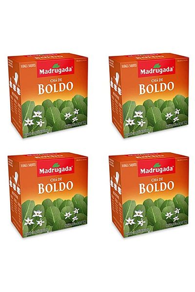 2DAY BRAZIL Madrugada Chá de Boldo | Boldo Tea (4 units) By 2DAY BRAZIL®