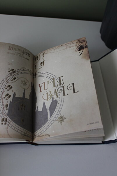 Berceste collection Vegan Deri Mıknatıslı Kapak Harry Potter Defter ( 16,5x11 cm)