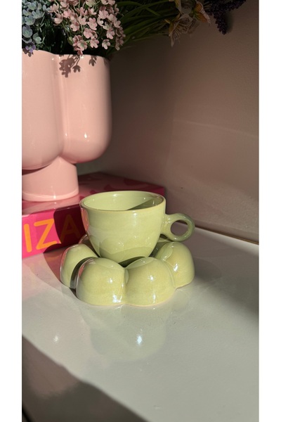 Karat Home Daisy Coffee Cup