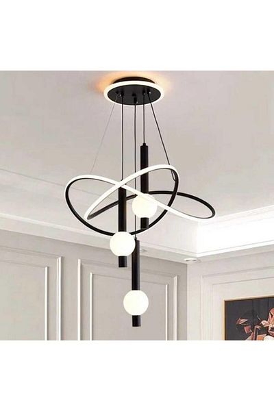 A F N LIGHTING A F N LIGHTINGS Modern LED Chandelier - 3-Head Industrial Pendant Light