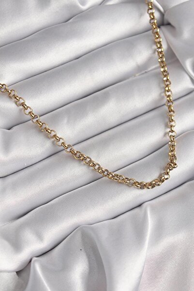 OCEANDESING Paslanmaz Çelik Gold İnce Halka Kolye – Günlük Kullanıma Uygun Mi...