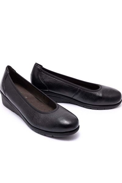 Caprice Black Ballerinas Womens Shoes