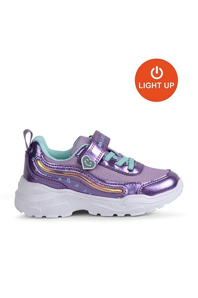 BUCKHEAD Pantofi Anatomical pentru Fata - Model Luminos Mindy Color Liliac