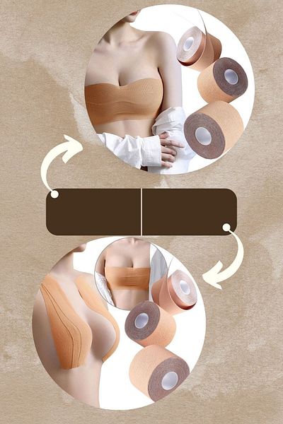 NEON EXPERT Ταινία ανύψωσης στήθους Shaper Tape Σταθεροποιητής στήθους Ανυψωτικό στήθους Στράπλες σουτιέν