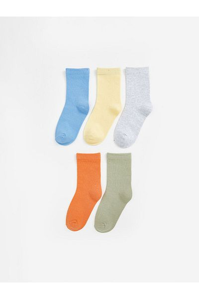 LC Waikiki New Season Basic Baby Boy Socks 5-Piece - S54017Z1