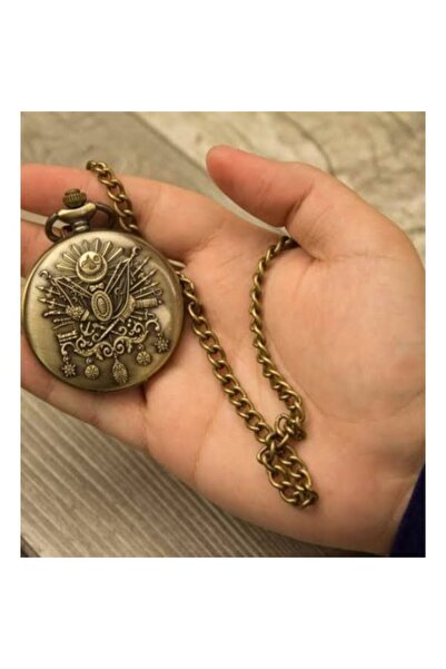 Wolawood Nostaljik Köstekli Saat Vintage, Antika Tarz Şık Cep Saati Özel Seri...