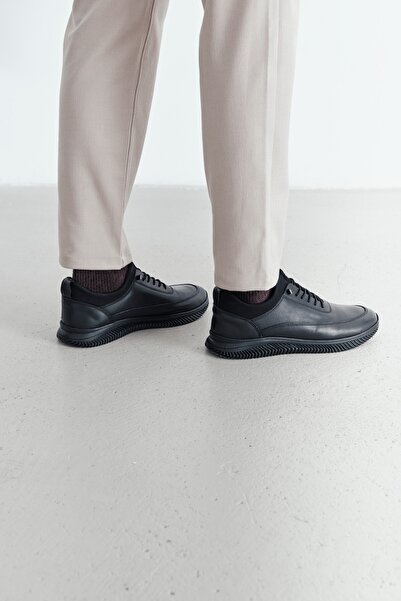 MUGGO Fire Guaranteed Men's Daily Classic Genuine Leather Casual Comfortable Orthopedic Shoes