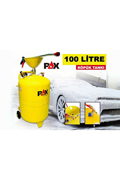 PAX 100 Litre Köpük Tankı Yüksek Basınçlı Köpük