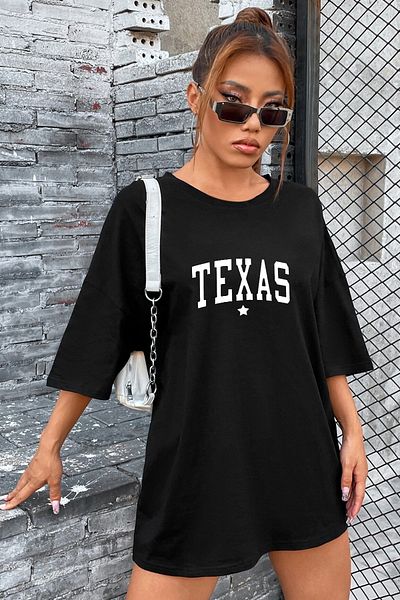 uyguntarz Μπλουζάκι Unisex Texas Printed Design