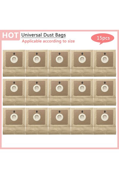 Choice 15pcs Universal Dust Bags Dust Bags Smart Robot Vacuum Cleaner Trash Bag Tools Household Appliances