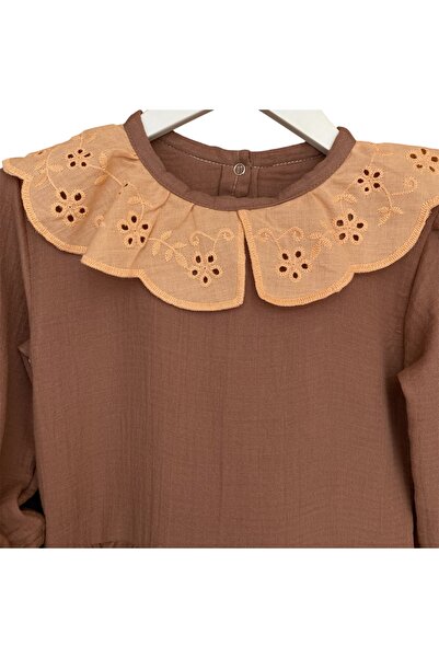 happykds123 Карамелена муселинова рокля