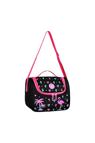 Niss Store Licensed Flamingo Patterned Girl's Thermos Lunchbox