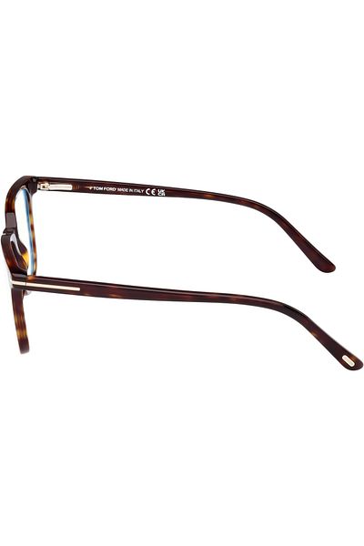 Tom Ford (Ft5916-B 052) 50 |   Clip-On Polarized Unisex Brown Sunglasses