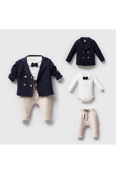 Nipperland Baby Boy Zayn Special Design Holiday Suit