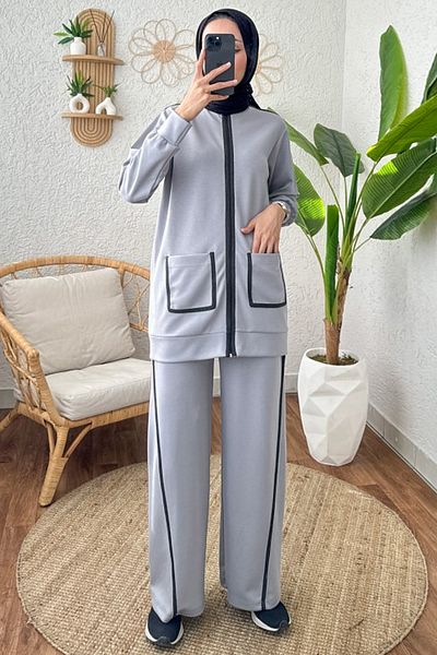 DPARİS Ribbon Detailed Double Set