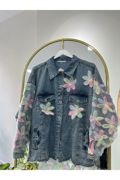 ELF Tasarım Kot Ceket