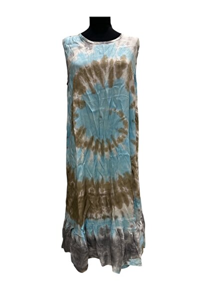 PHUTİ COLLECTION Viscosite Batik Dress
