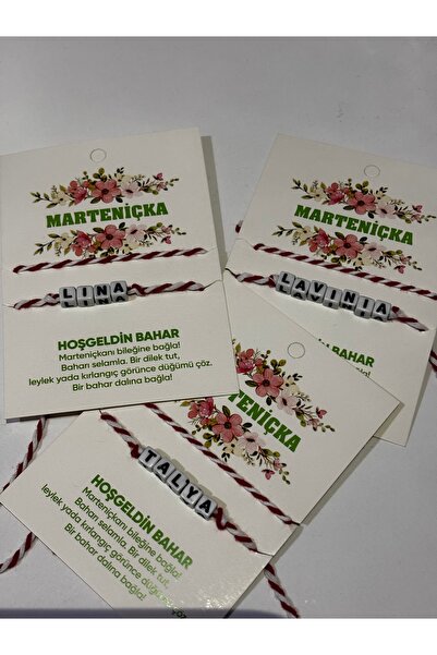 shop Kişiye Özel Marteniçka Dilek Bilekliği