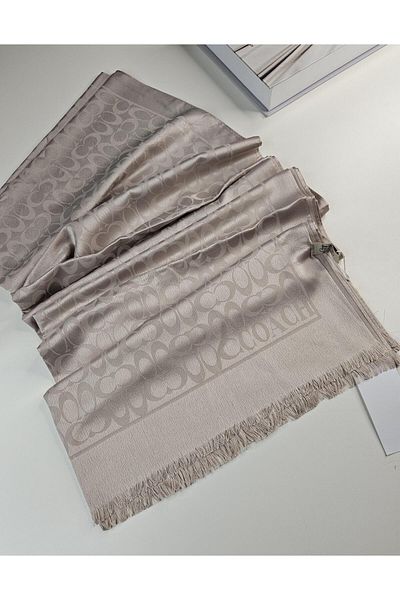 Webinay Home Καλοκαιρινό βαμβακερό μεταξωτό σάλι New Season C Pattern