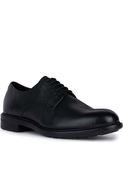 Geox Geox Black Formal Shoes Mens Shoes