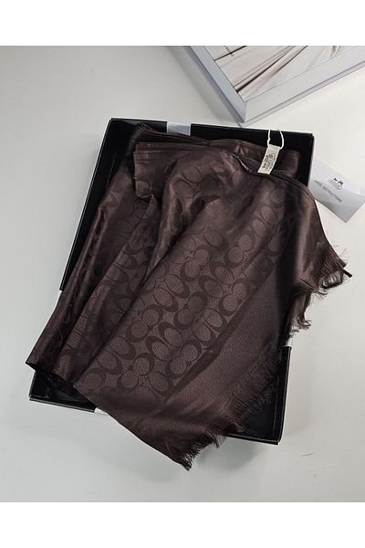 Webinay Home Καλοκαιρινό βαμβακερό μεταξωτό σάλι New Season C Pattern