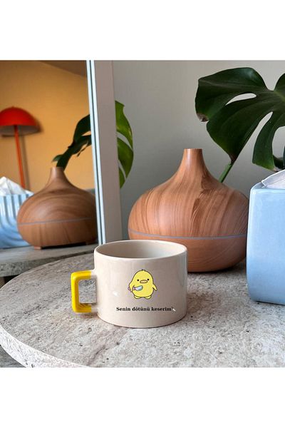 Home I Cut Your Head Off Chick Mug